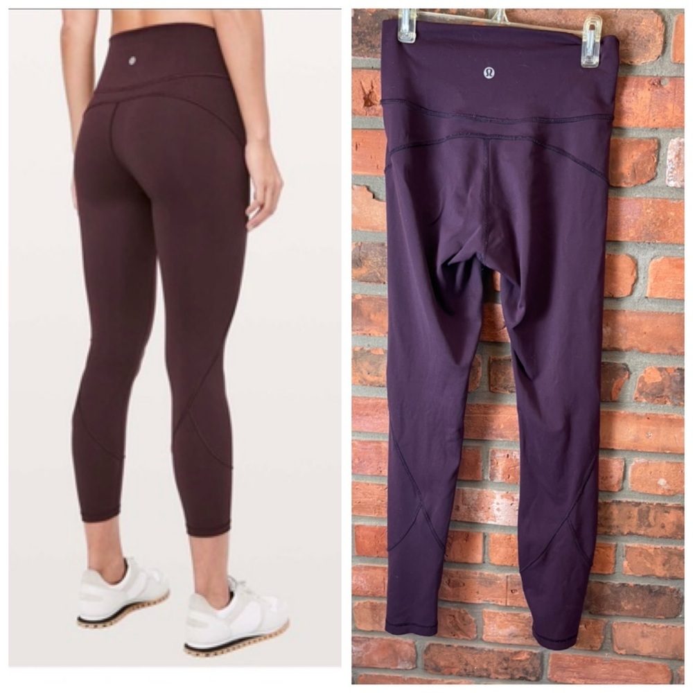 Lululemon In Movement 7/8 Tight High Waist Legging Tights Pants Hi Rise Stretch